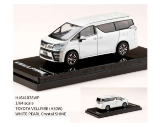 Toyota Vellfire (H30W), white pearl crystal shine