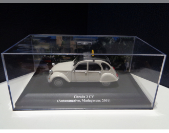 CITROEN 2CV (Antananarivo, Madagascar) серия Collection Les Taxis du monde (2001), white / black