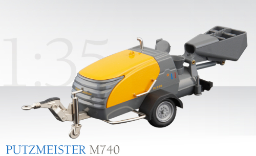 Putzmeister Mixokret M 740, Verputzmaschine, 1:50