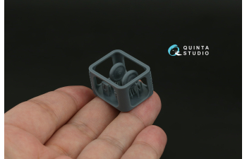 Колеса И-16 (поздние) с отдельными нагруженными шинами (Звезда)