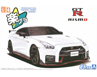 Сборная модель Nissan GT-R R35 Nismo (2017) Brilliant White Pearl