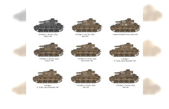 Сборная модель Танк Pz.Kpfw.IV Ausf.D Afrika Korps + фигура танкиста DAK Panzerfahrer