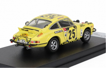 PORSCHE 911 Carrera Rs №25 Rally East African Safari (1973) William Fritschy - Visconte Mandeville, Yellow