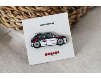 Значок Pin Lancia Delta *Tribute to Martini Livery*, white