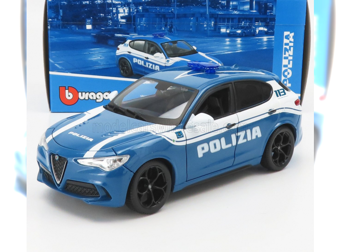 ALFA ROMEO Stelvio Polizia (2017), Light Blue