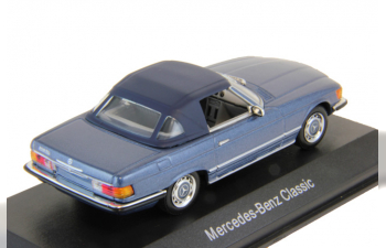 MERCEDES-BENZ 350SL Soft top, blue