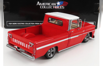 CHEVROLET C-10 PICK-UP LOWRIDER 2-DOOR (1965), RED WHITE