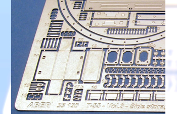 Russian Medium Tank Side Storage boxes for Т-55A, vol.3 Add. set