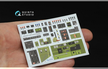 3D Декаль интерьера кабины A-26C Invader (Hobby Boss) (малая версия)