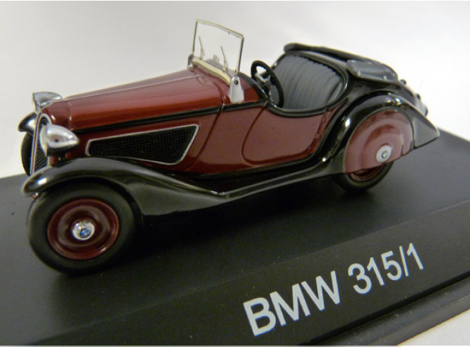 BMW 315/1 Roadster (1934), dark red / black