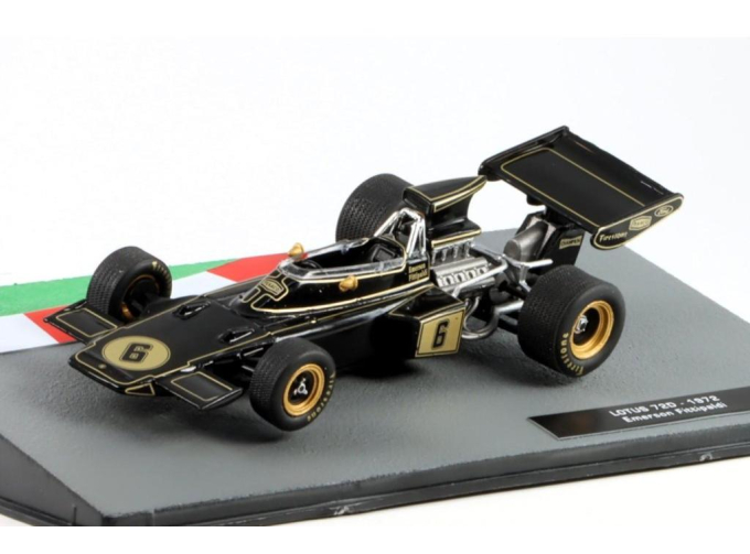 LOTUS 72D №6 Emerson Fittipaldi (1972) , black