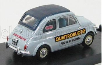 FIAT 500 Nuova 1958 - Prova Di Durata Quattroruote, Grey