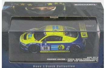 AUDI R8 LMS Team Phoenix Racing stuck №98 ADAC 24h Nurburgring (2009) Biela - Pirro - Faessler