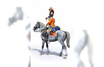 Сборная модель Фигуры TRUMPETER 2nd Westphalian Cuirassiers Regiment 1809 Napoleonic wars