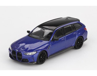 BMW M3 Touring Competition Portimao LHD (2023), blue metallic