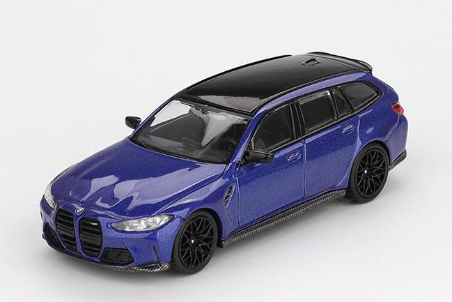 BMW M3 Touring Competition Portimao LHD (2023), blue metallic