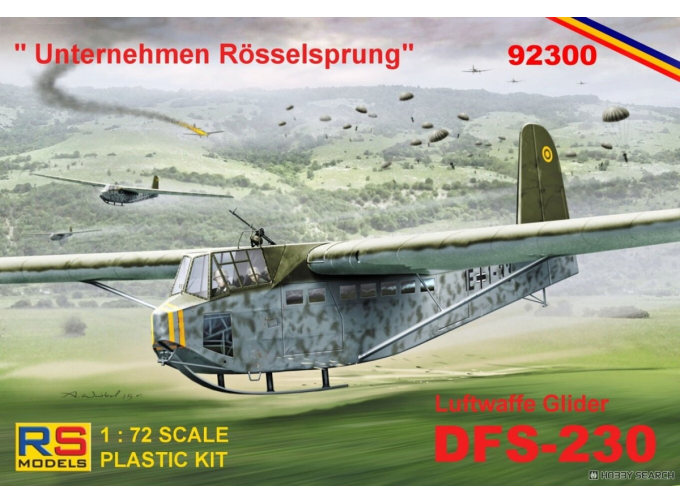 Сборная модель DFS-230 "Unternehmen Roesselsprung"