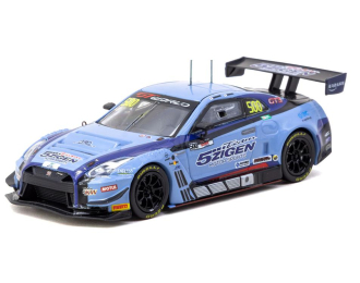 NISSAN GT-R R35 Nismo GT3 #500 Hirobon / Yu Kanamaru Beijing Street Circuit Winner Team 5Zigen GT World Challenge Asia (2025), blue