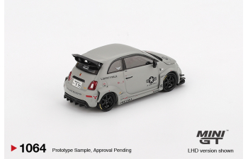FIAT Abarth 595 LB-Works X Abas Works Fighters 2024, grey