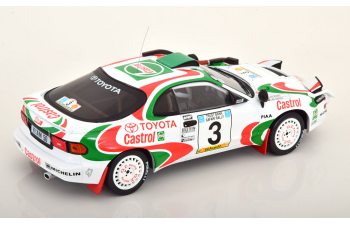 TOYOTA Celica Gt4 Turbo 4wd St185 Team Castrol №3 3rd Rally Safari (1993) Ian Duncan - Ian Munro, White Red Green