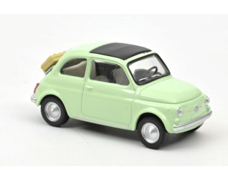FIAT 500F (1965), светло-зеленый