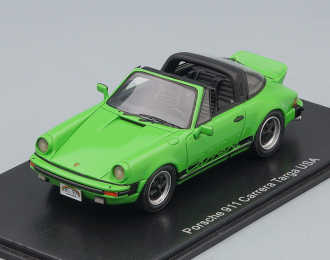 PORSCHE 911 Carrera Targa USA (930) 1985 Green/Black