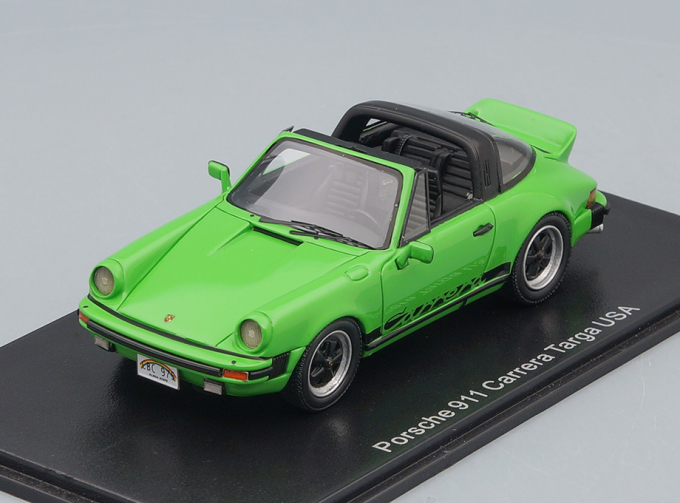 PORSCHE 911 Carrera Targa USA (930) 1985 Green/Black