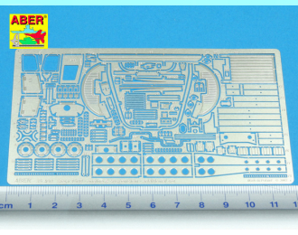 Additional set with parts for engine and suspension to german Steyr Type 1500 A/01,Tamiya&CMK