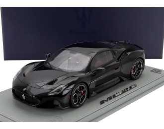 MASERATI Mc20 Gloss Black Roof (2020) - Con Vetrina - With Showcase, Nero Enigma - Black