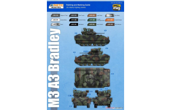 Сборная модель M3A3 Bradley CFV