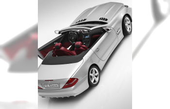 MERCEDES-BENZ SL-Class Roadster R230 (2008), iridium silver