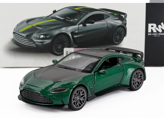 ASTON MARTIN V12 Vantage (2023), Green Met Carbon Black