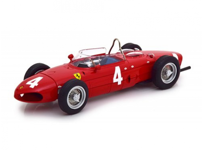 FERRARI 156 Sharknose #4 GP England 1961 Graf Berghe Von Trips, red