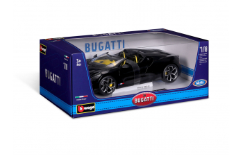 BUGATTI W16 Mistral (2023), black