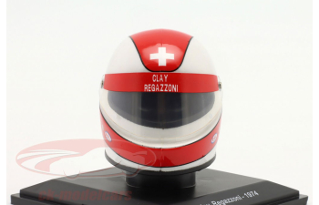 MINI HELMET Clay Regazzoni №11 Scuderia Ferrari Formula 1 Clay Regazzoni (1974)