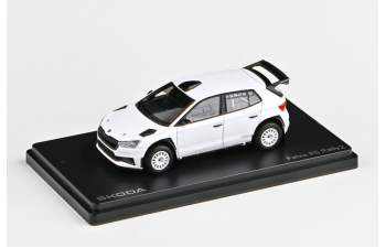 SKODA Fabia IV RS Rallye2 with Gravel Wheels Type D (2022), white