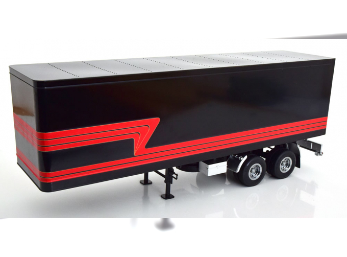 SEMI-TRAILER, black red