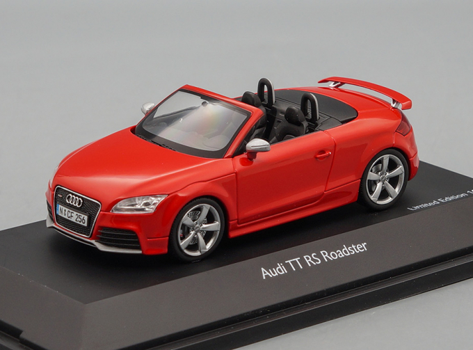 AUDI TT RS Roadster (2009), red