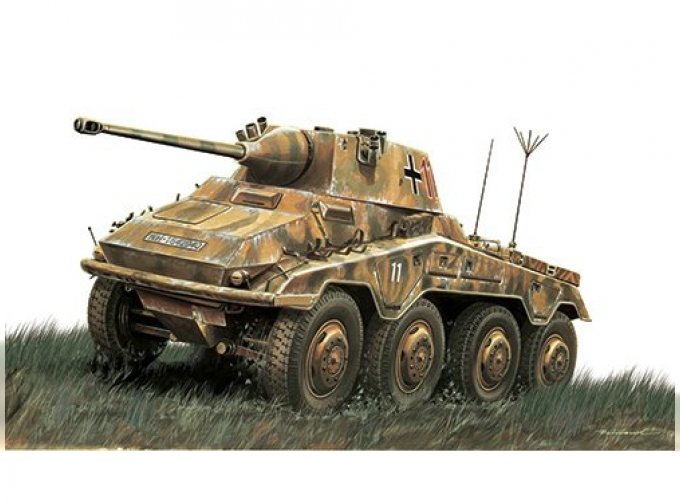 Сборная модель Бронеавтомобиль Sd.Kfz. 234/2 Puma