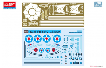 Сборная модель US Navy Fighter F3F-2