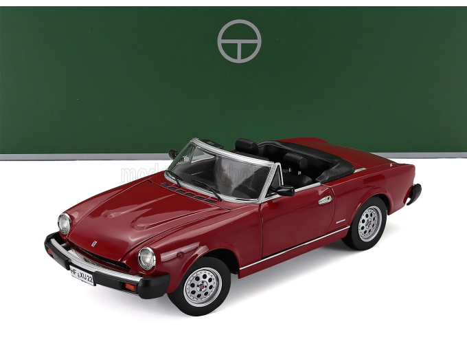 PININFARINA Spider Europa Cabriolet Soft-top (1982), Red Black