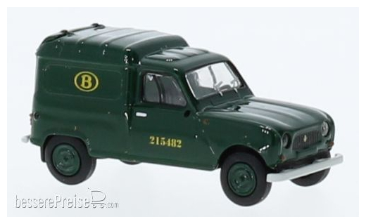 RENAULT R4 Fourgonnett Bahn Belg