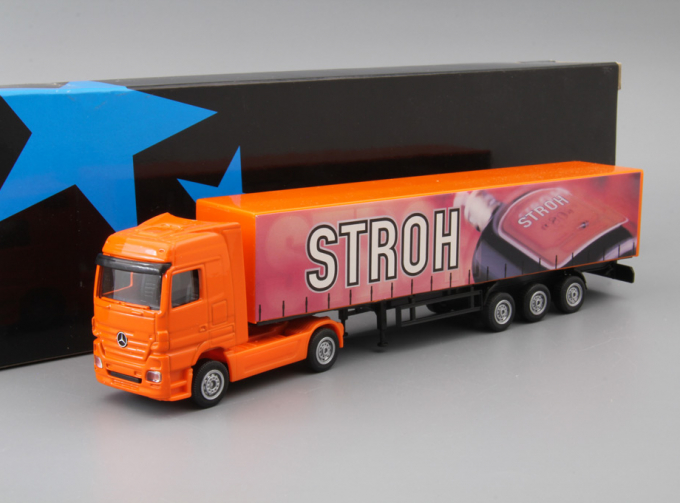 MERCEDES-BENZ Actros LH, Stroh Rum, Gardi, orange