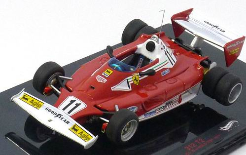 FERRARI 312 T2 №11 Wheels Test (Niki Lauda) 1977, red