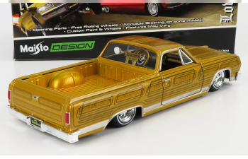 CHEVROLET El Camino Pick-up Custom (1965), Gold Met