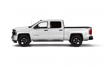 Chevrolet Silverado Redline Edition - 2018 (silver)