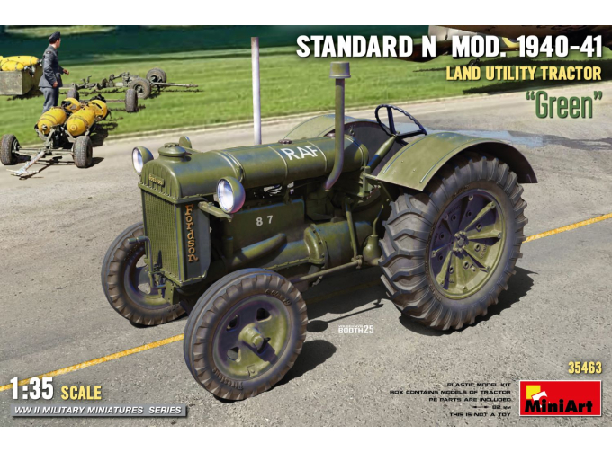 Сборная модель FORDSON Standard Tractor Raf 1940