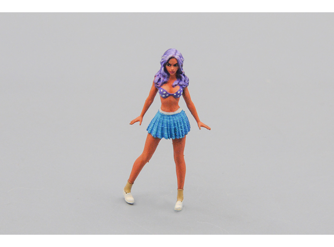 Фигурка Рокси (Стрит рейс) голубая юбка