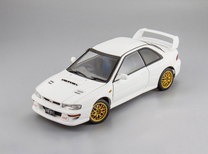 SUBARU Impreza 22B upgraded version (1998), white