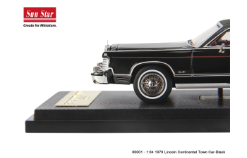LINCOLN Continental Town Car (1979), black